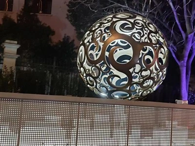 Sculptură de sferă de iluminat