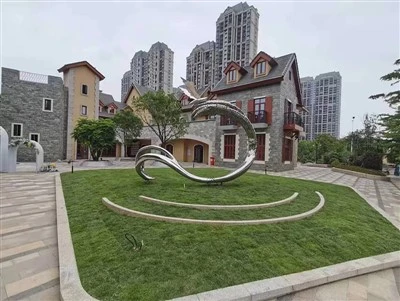 Sculpturi de grădină din oțel inoxidabil